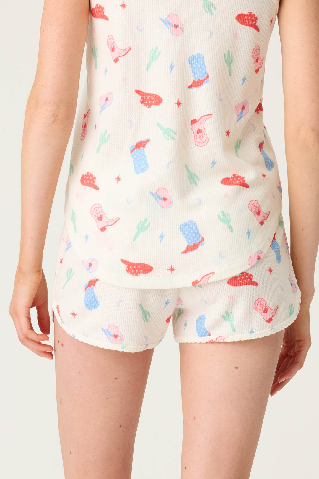 American Honey Cowboy Print Shorts - P.J. Salvage