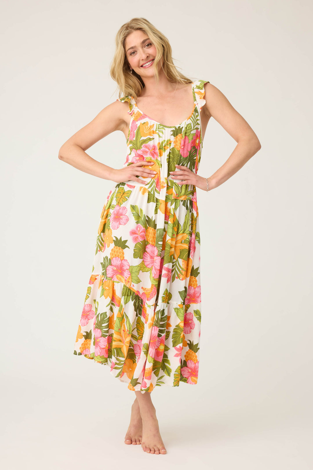 Copacabana Floral Dress - P.J. Salvage