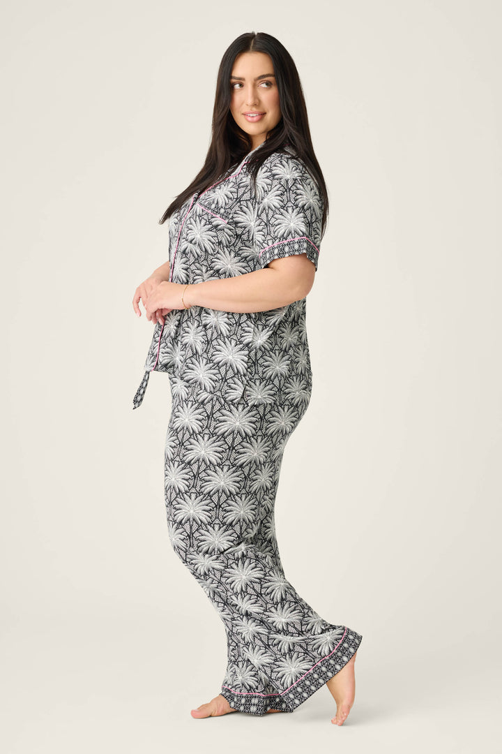 Shady Beach Dreams PJ Set Plus Size