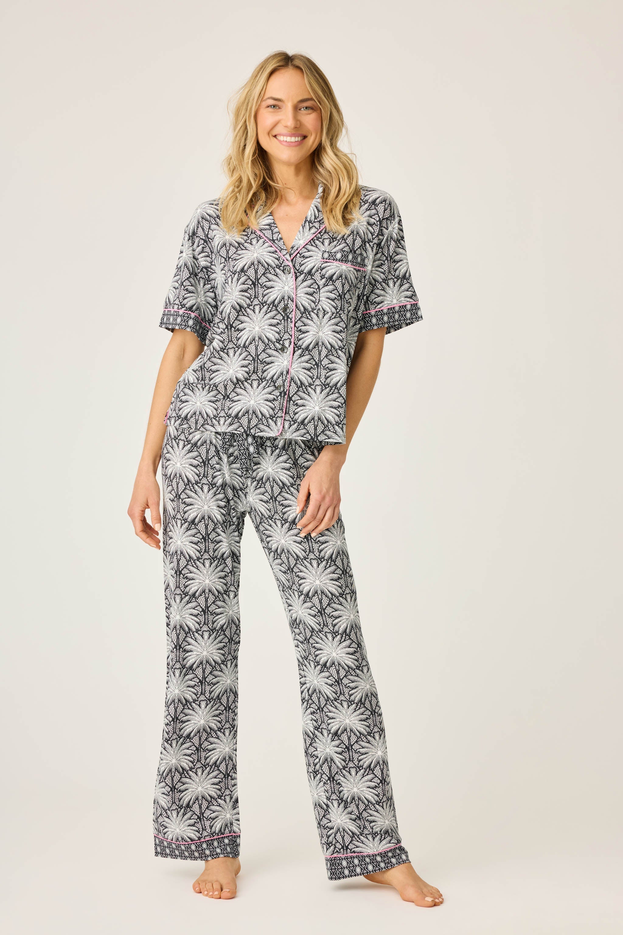 Shady Beach Dreams Short Sleeve Top | P.J. Salvage