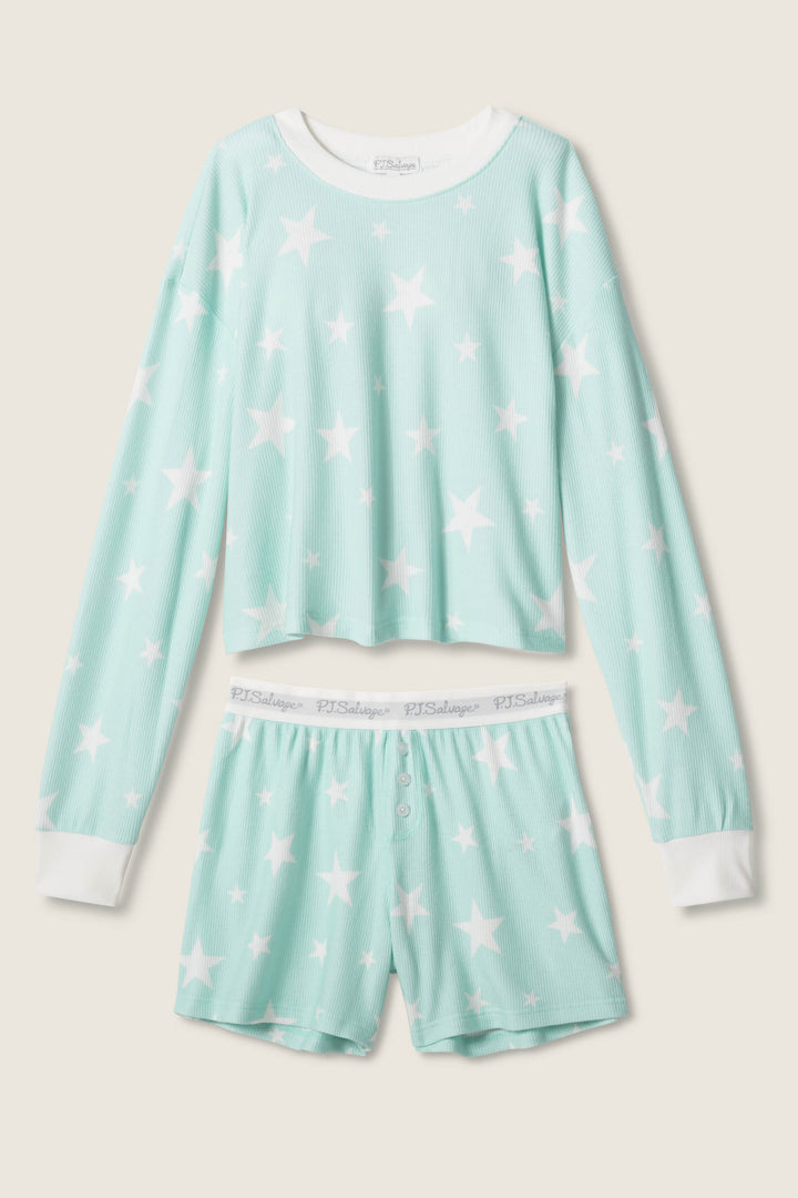 STARS PJ SET BOYFRIEND BOXER SHORT GIFT SETS - PJ Sets - P.J. Salvage