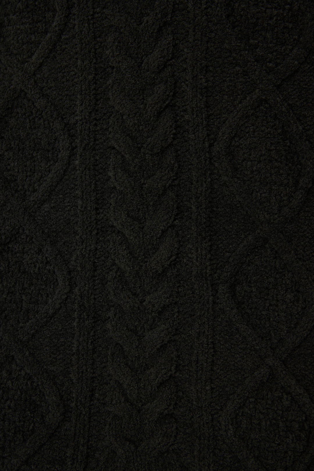 SOLID HOODIE COZY CHENILLE CABLE KNIT -  - P.J. Salvage