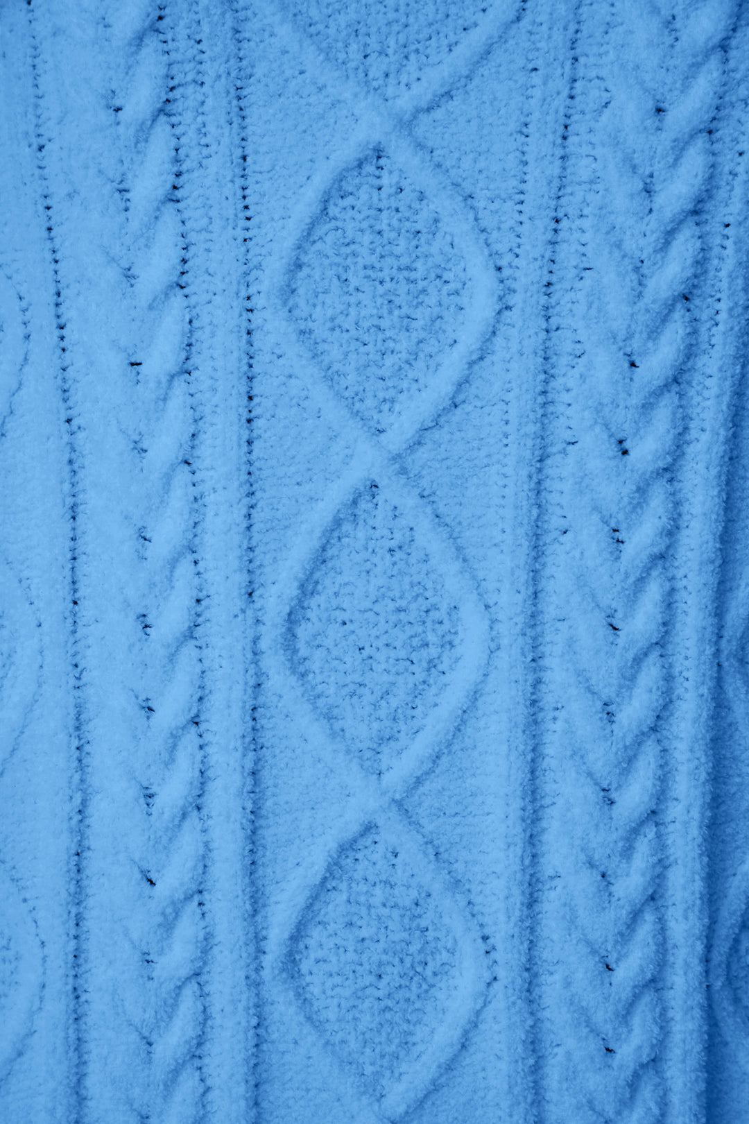 SOLID LONG SLEEVE COZY CHENILLE CABLE KNIT -  - P.J. Salvage