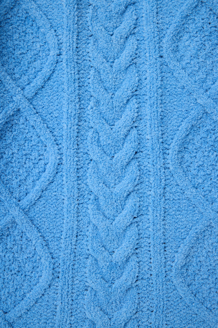SOLID OPEN LEG PANT COZY CHENILLE CABLE KNIT -  - P.J. Salvage