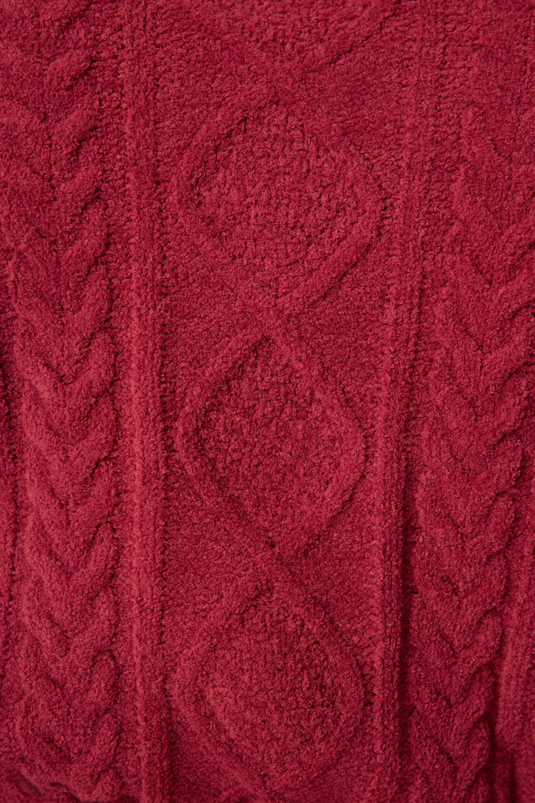 SOLID ROBE COZY CHENILLE CABLE KNIT -  - P.J. Salvage