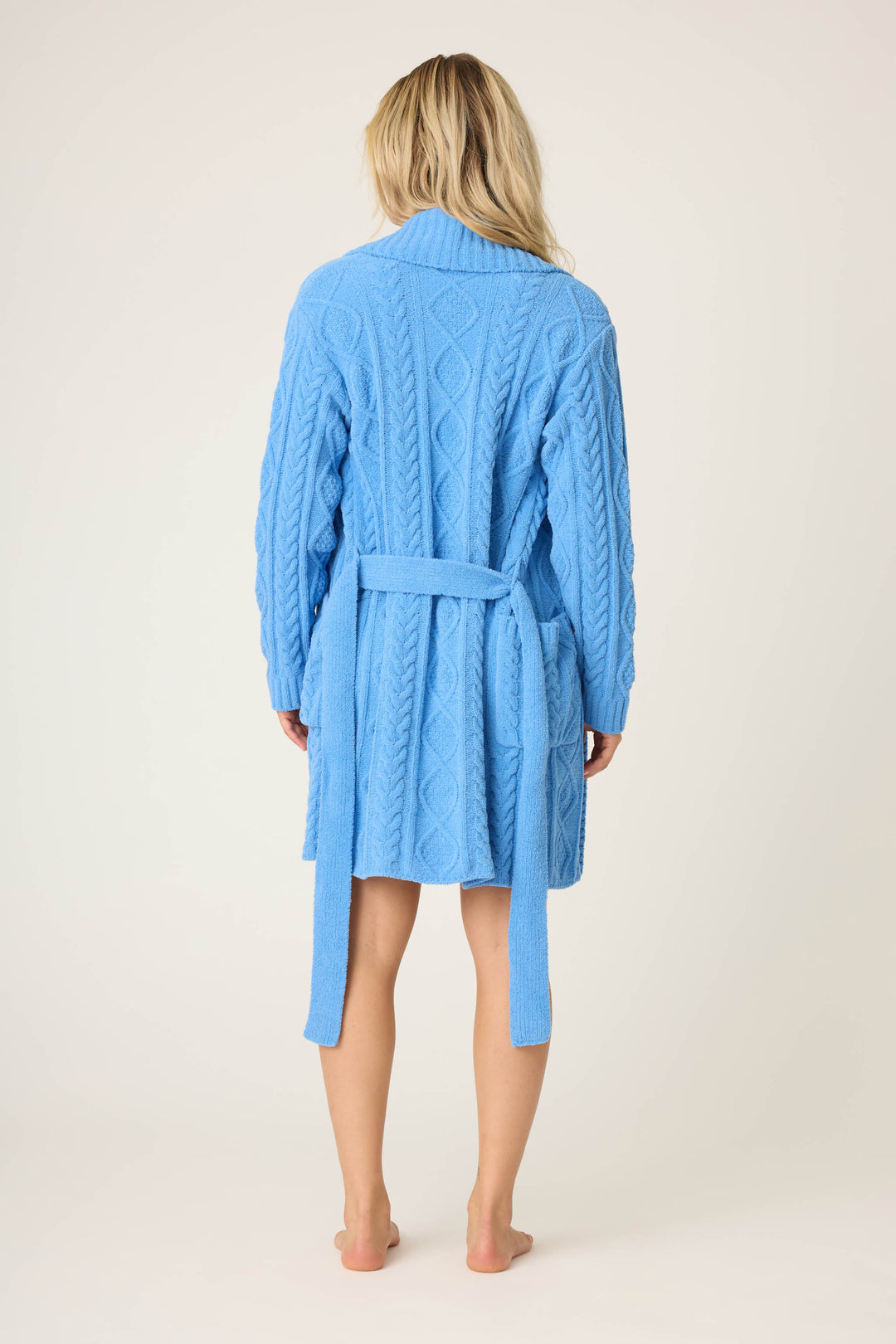 SOLID ROBE COZY CHENILLE CABLE KNIT -  - P.J. Salvage