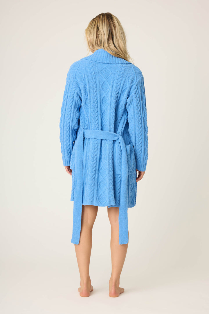 SOLID ROBE COZY CHENILLE CABLE KNIT -  - P.J. Salvage