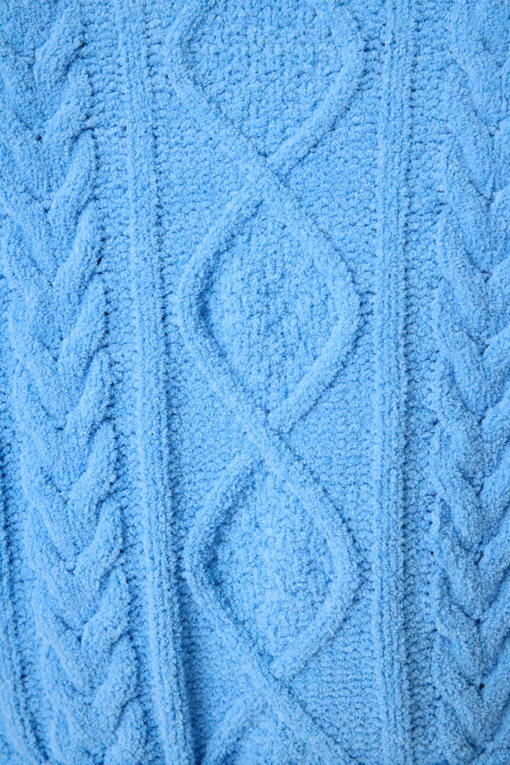 SOLID ROBE COZY CHENILLE CABLE KNIT -  - P.J. Salvage