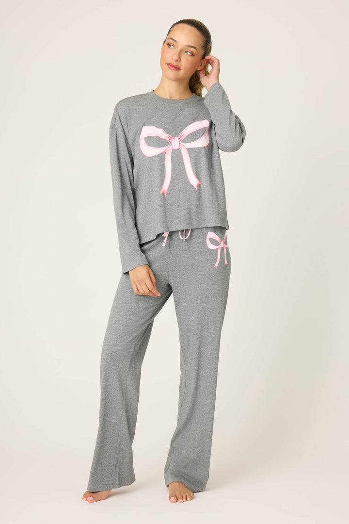 JOY PJ SET HOLIDAY SOFTEE SETS - Lounge Sets - P.J. Salvage