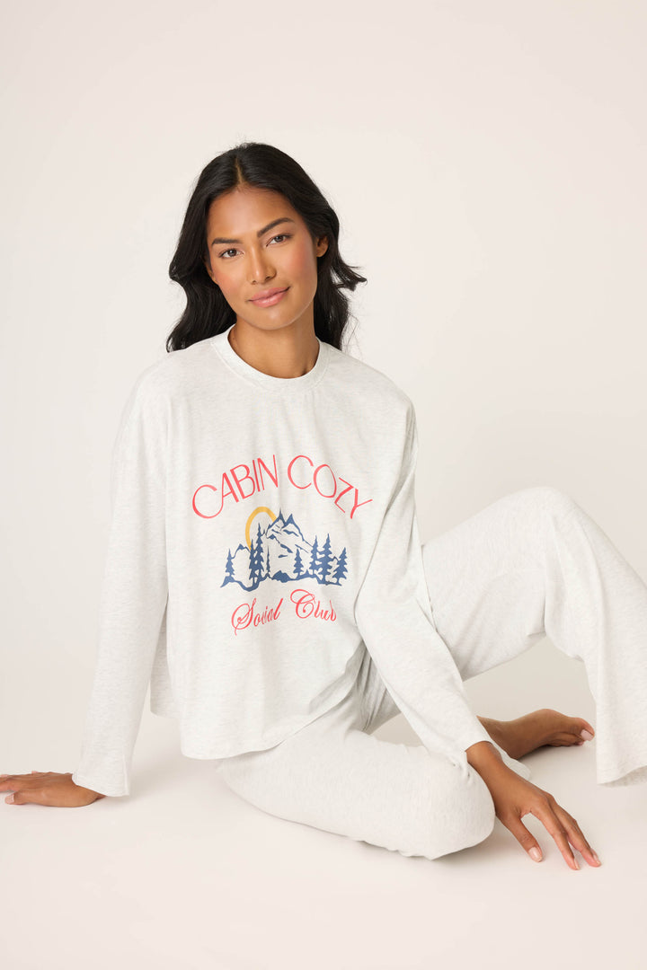 JOY PJ SET HOLIDAY SOFTEE SETS - Lounge Sets - P.J. Salvage