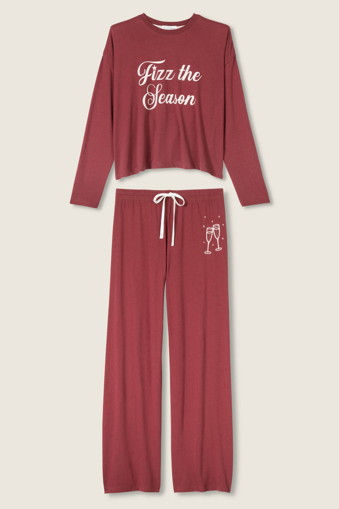 JOY PJ SET HOLIDAY SOFTEE SETS - Lounge Sets - P.J. Salvage