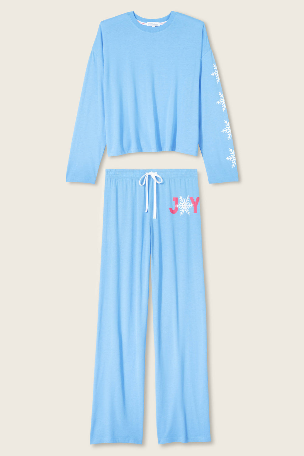JOY PJ SET HOLIDAY SOFTEE SETS - Lounge Sets - P.J. Salvage