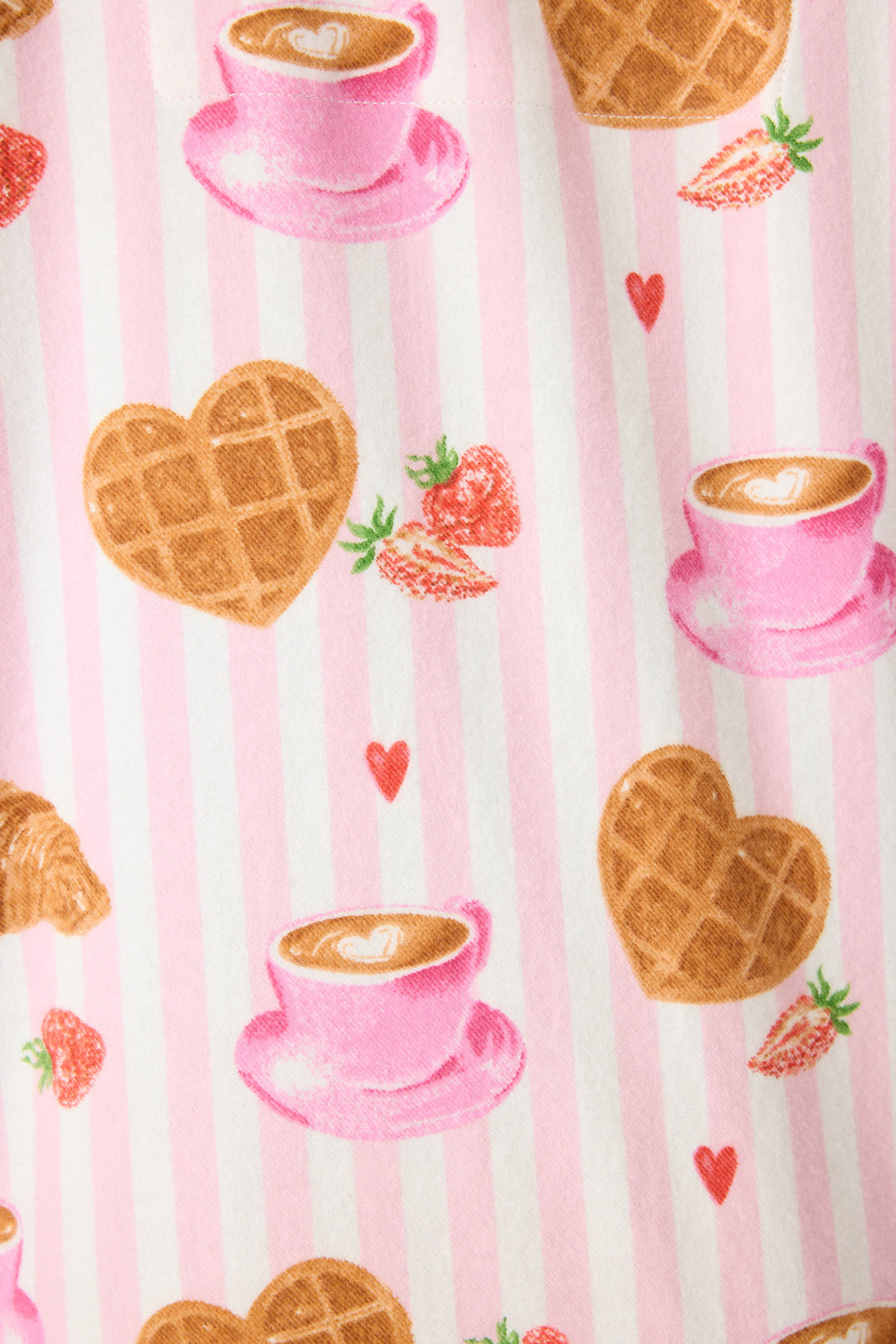 BRUNCH NIGHT SHIRT FLANNELS - pink - Night Shirts - P.J. Salvage
