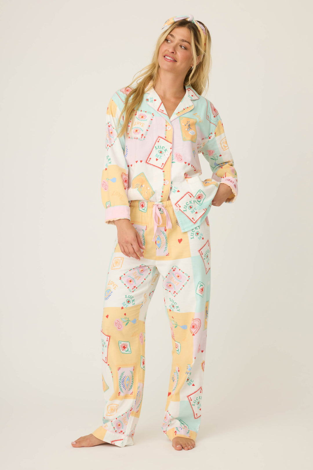 PAISLEY PJ SET FLANNELS -  - P.J. Salvage