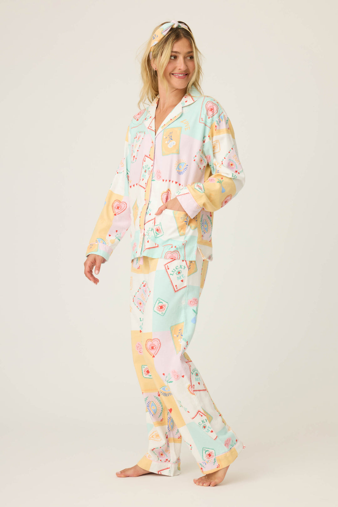 PAISLEY PJ SET FLANNELS -  - P.J. Salvage