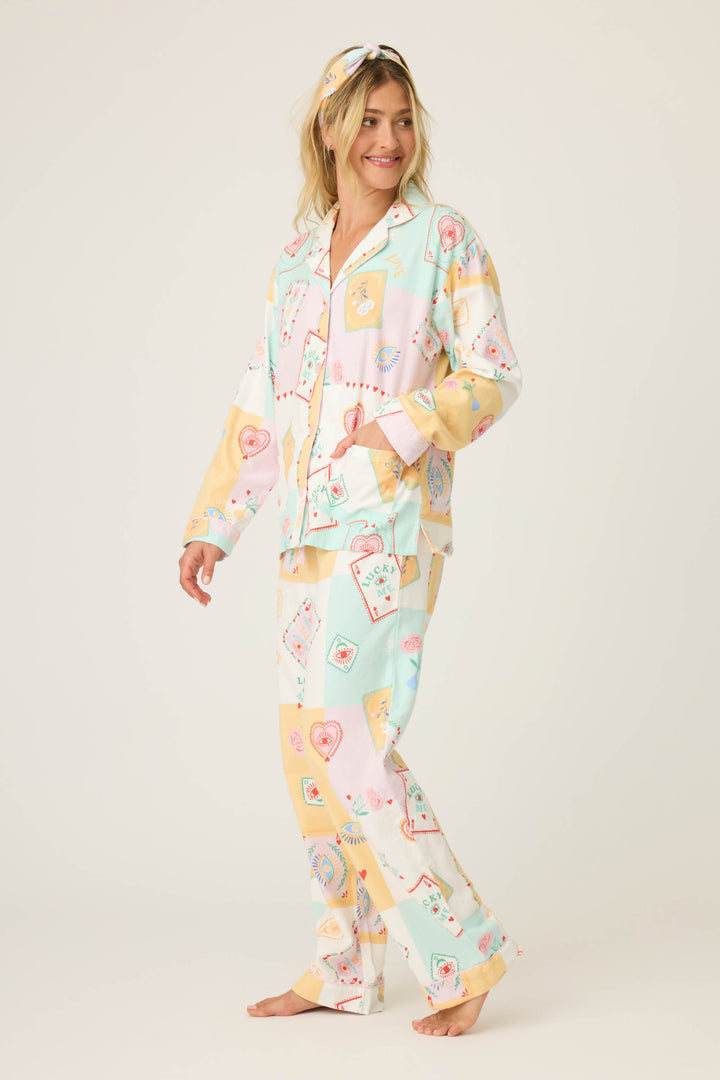 PAISLEY PJ SET FLANNELS -  - P.J. Salvage