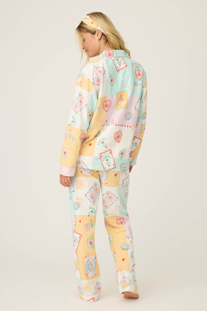 PAISLEY PJ SET FLANNELS -  - P.J. Salvage