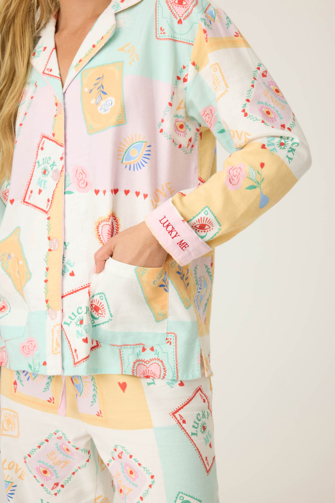 PAISLEY PJ SET FLANNELS -  - P.J. Salvage