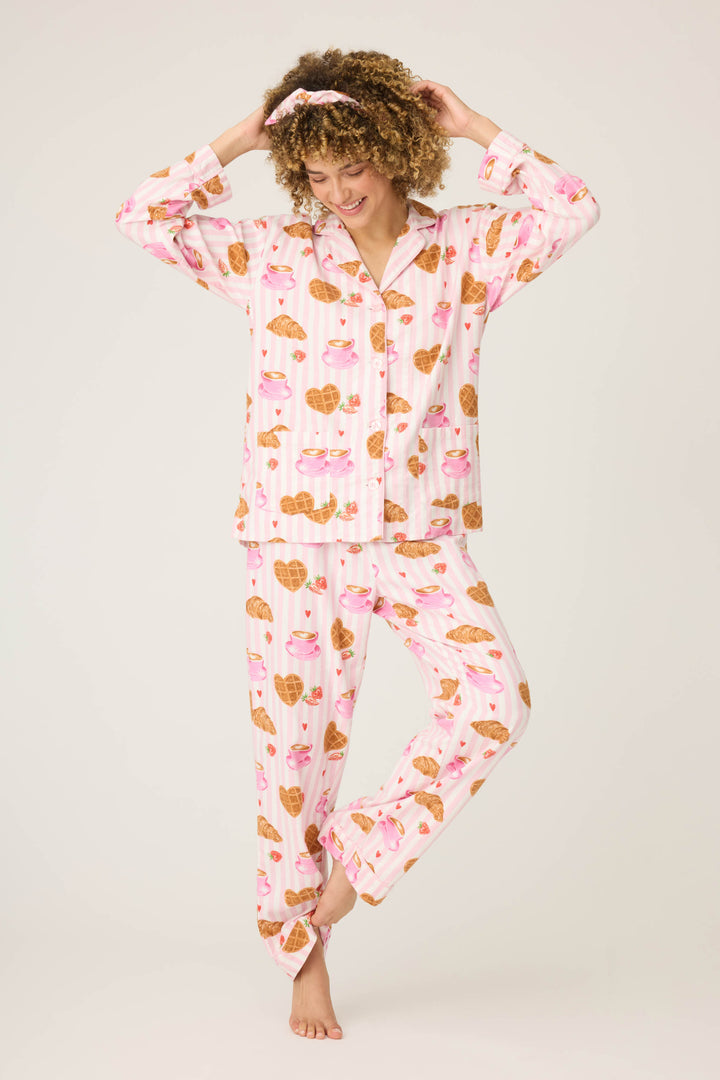 PAISLEY PJ SET FLANNELS - PJ Sets - P.J. Salvage