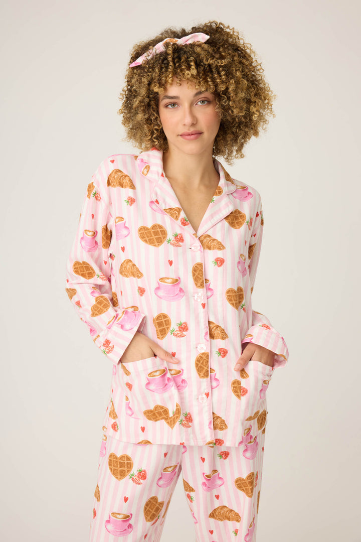 PAISLEY PJ SET FLANNELS - PJ Sets - P.J. Salvage