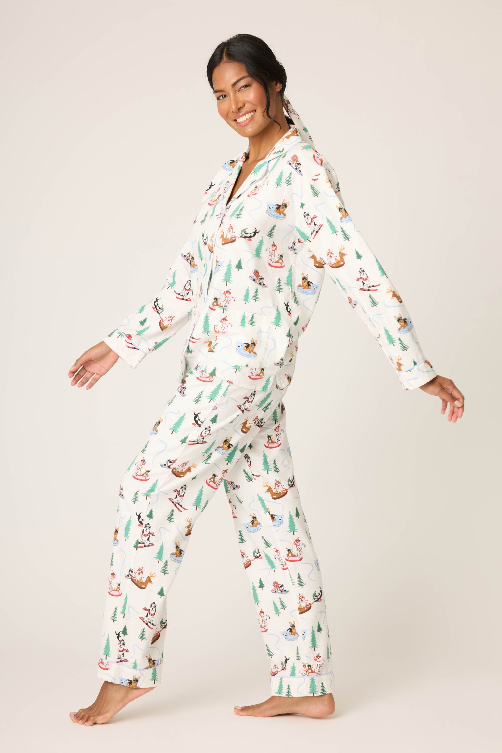 Sleigh All Day 3-Piece Flannel PJ Set | P.J. Salvage