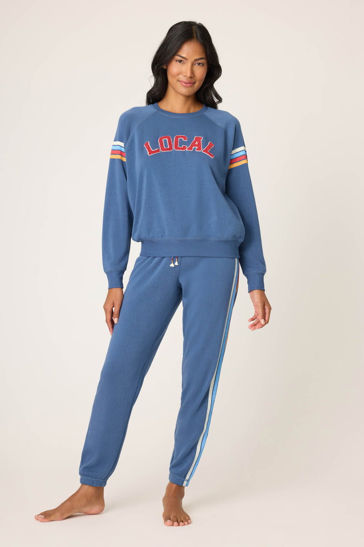 LOCAL CREW LONG SLEEVE FOR THE LOCALS - Sweatshirts - P.J. Salvage