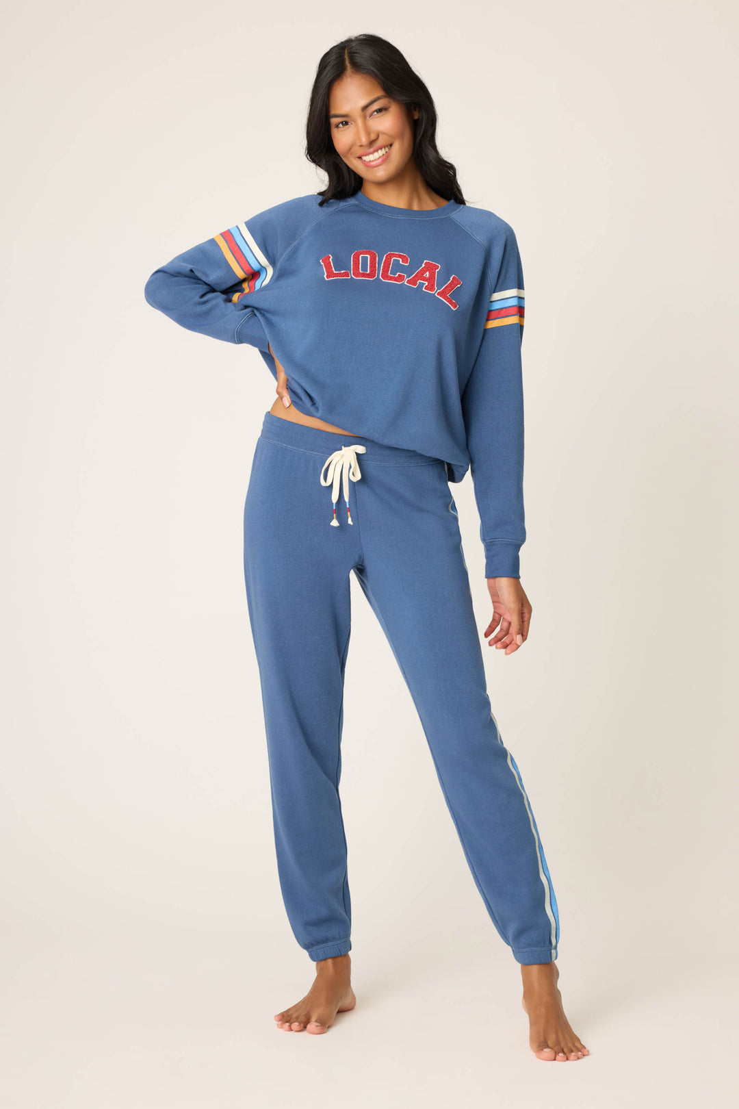 STRIPES BANDED PANT FOR THE LOCALS - Banded Pants - P.J. Salvage
