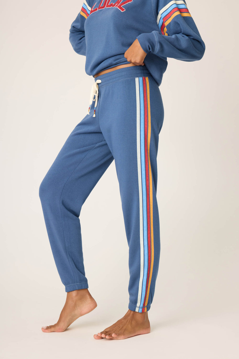 STRIPES BANDED PANT FOR THE LOCALS - Banded Pants - P.J. Salvage