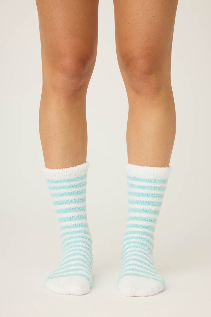 Ma Cherie Crew Socks with Grippers -  - P.J. Salvage