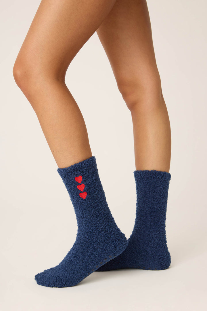 HEARTS SOCKS PARISIAN DREAMS - Crew - P.J. Salvage