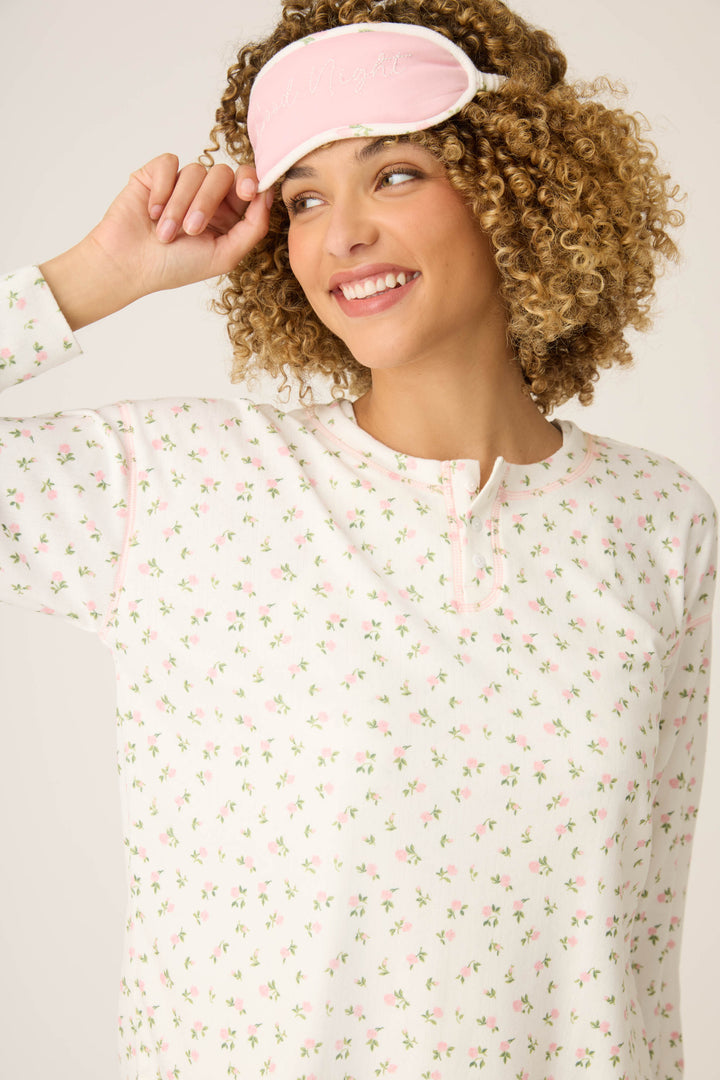 STARS PJ SET POINTELLE GIFT SET - ivory - PJ Sets - P.J. Salvage