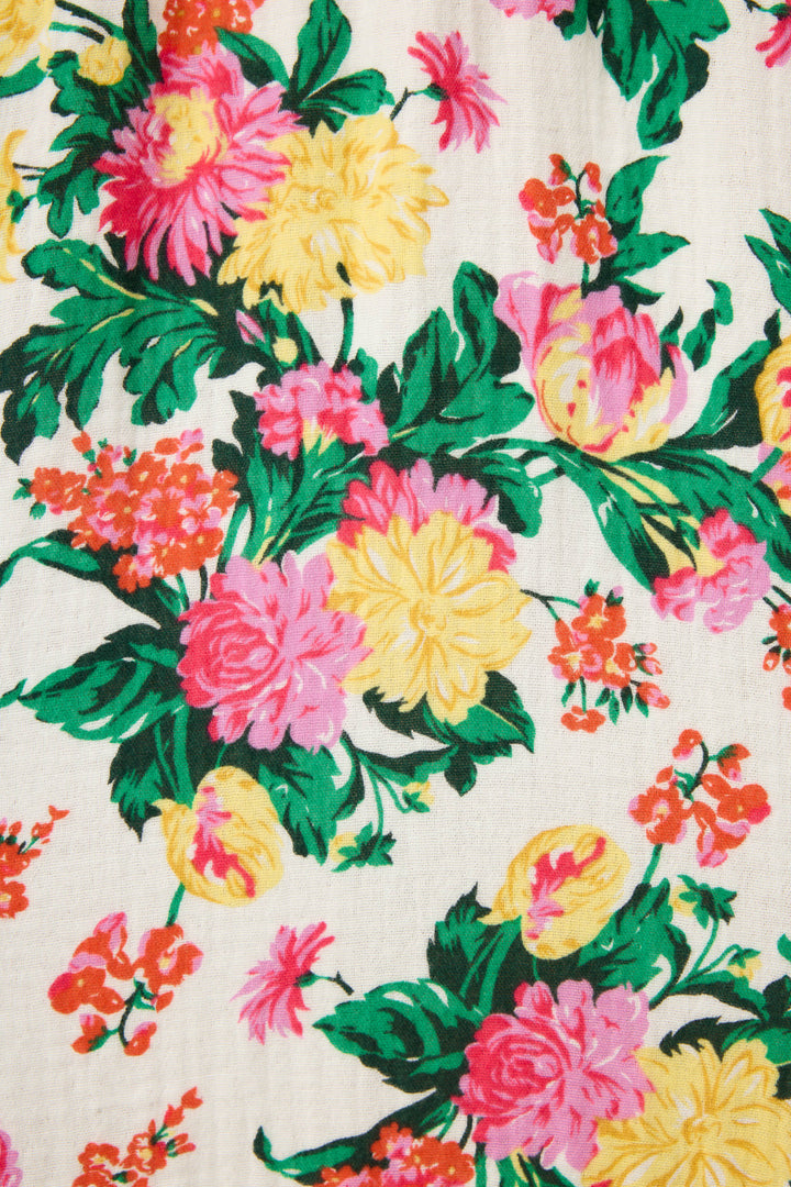 PJS x PQ Swim Tropical Floral Midi Dress - Dresses - P.J. Salvage