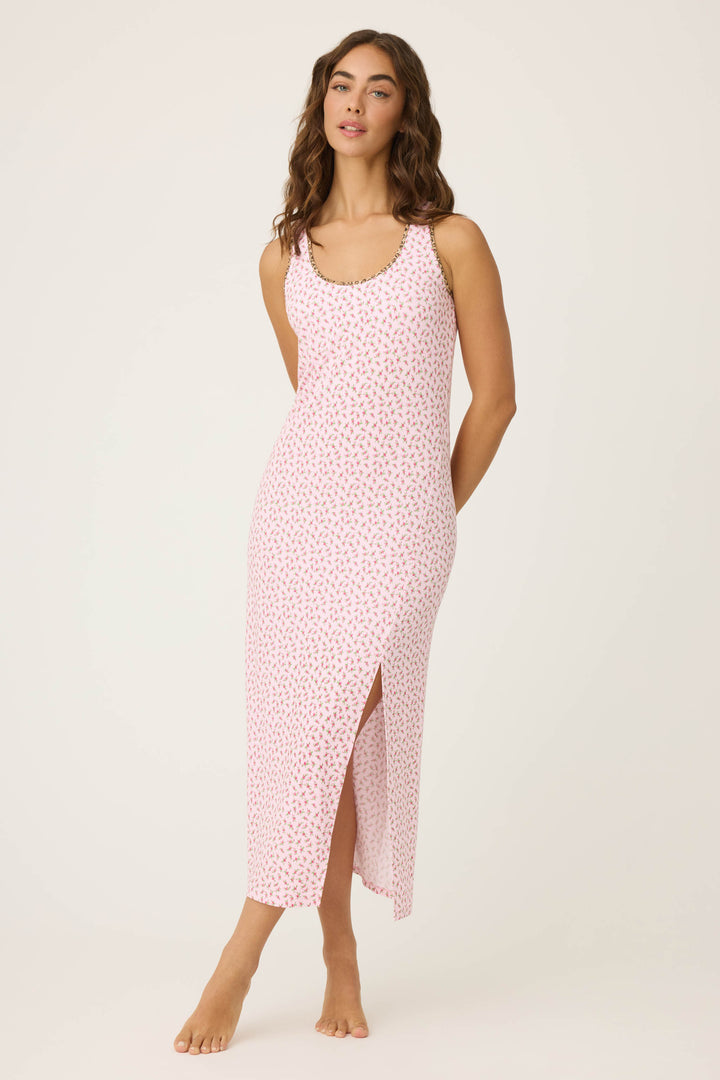 PJS x PQ Swim Ditsy Floral Midi Dress - Dresses - P.J. Salvage
