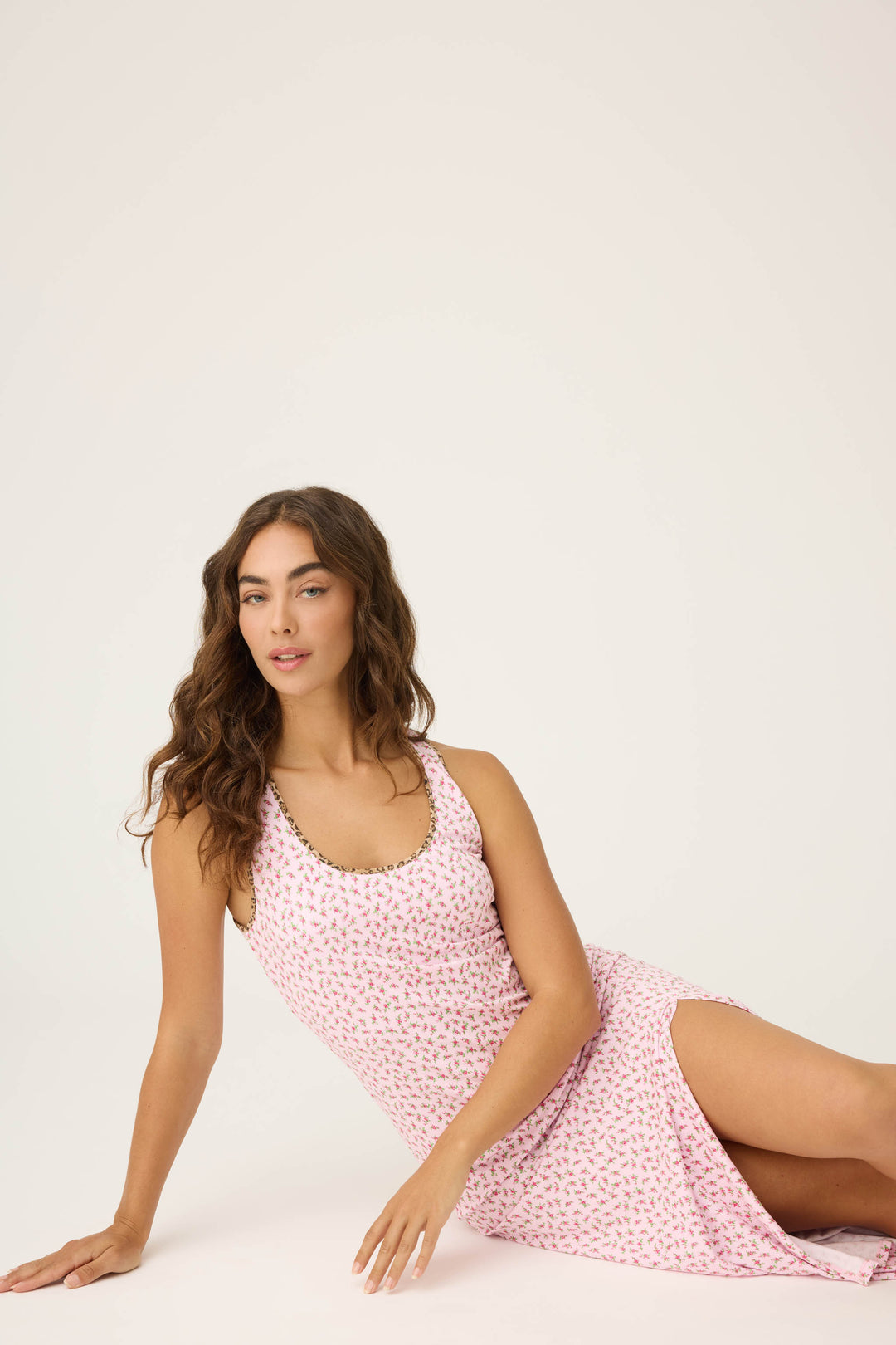 PJS x PQ Swim Ditsy Floral Midi Dress - Dresses - P.J. Salvage
