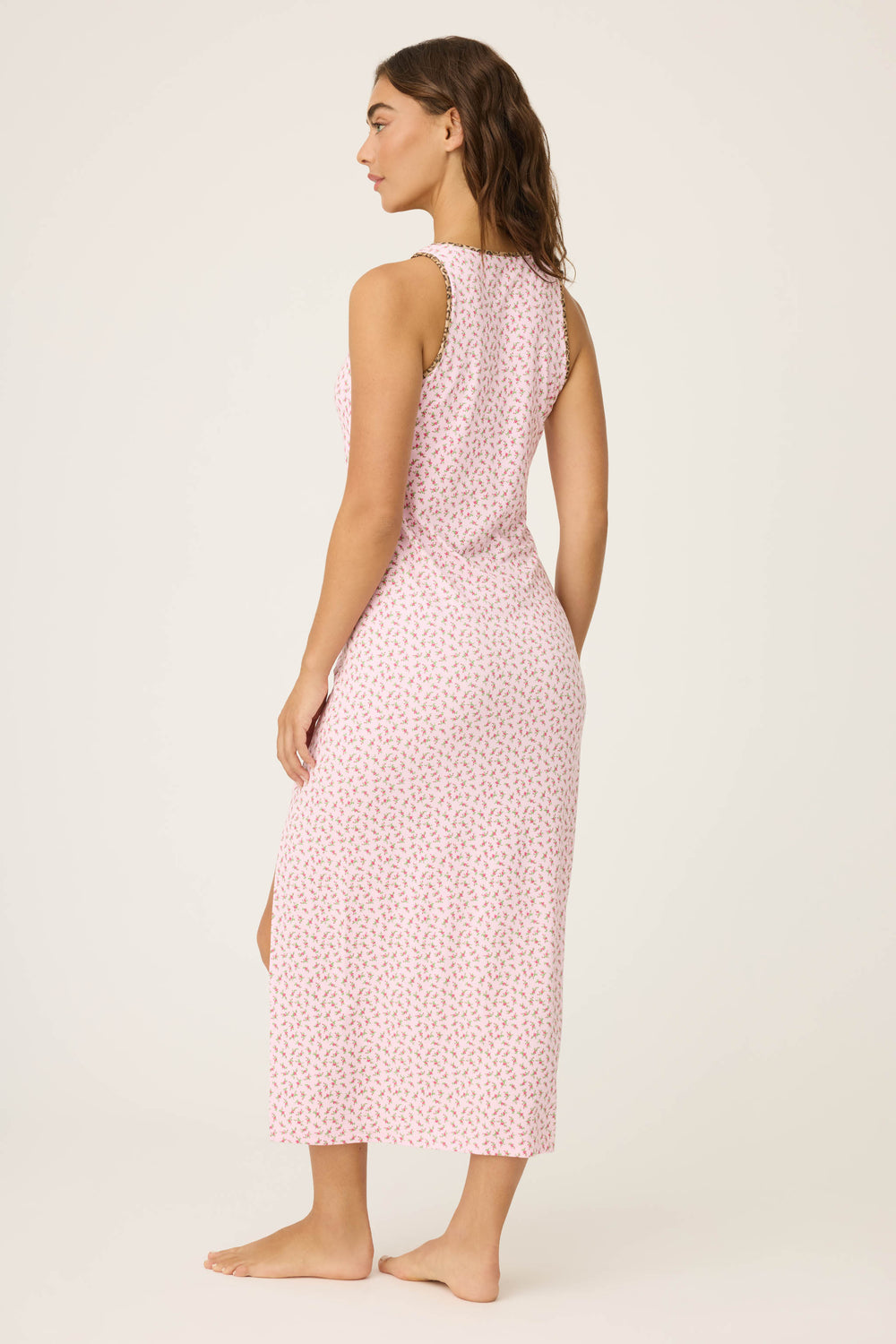 PJS x PQ Swim Ditsy Floral Midi Dress - Dresses - P.J. Salvage