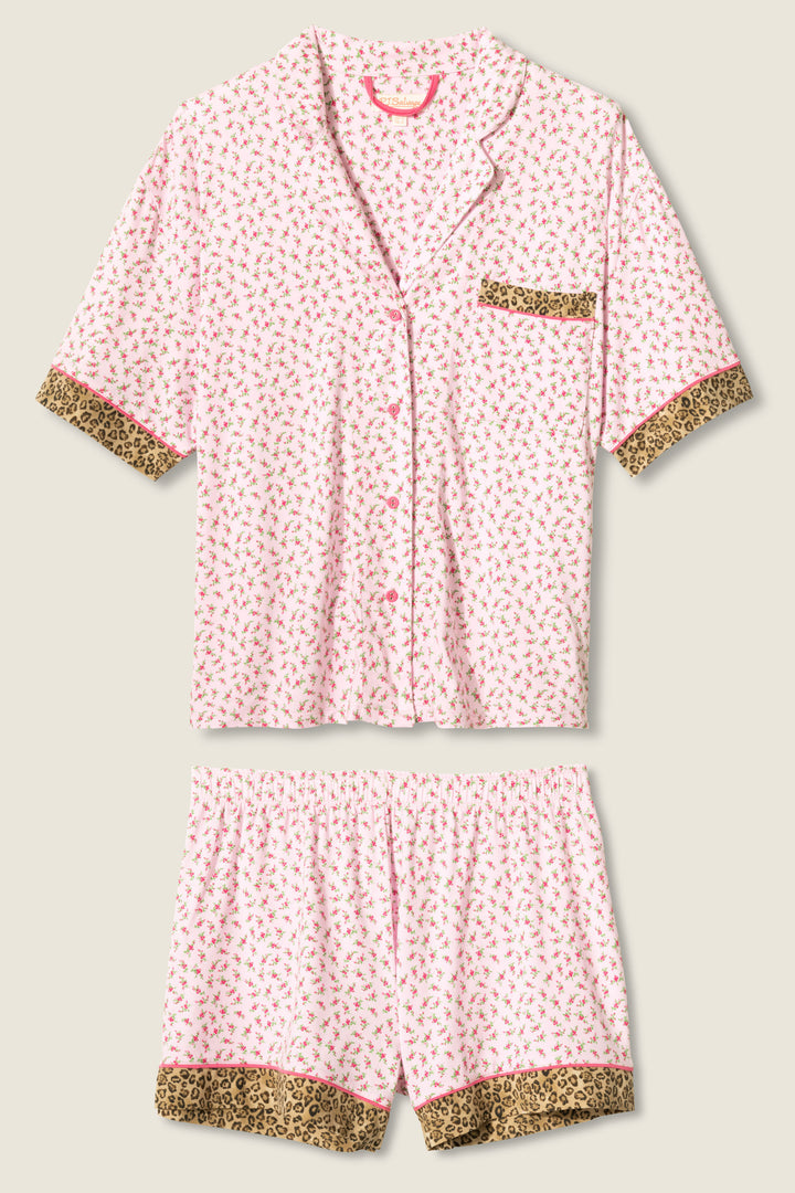 PJS x PQ Swim Ditsy Floral Shorts Set - Shorts Set - P.J. Salvage