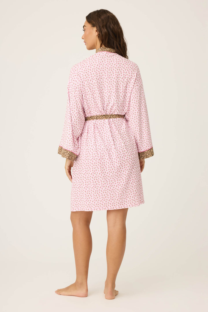 PJS x PQ Swim Ditsy Floral Robe - Robes - P.J. Salvage