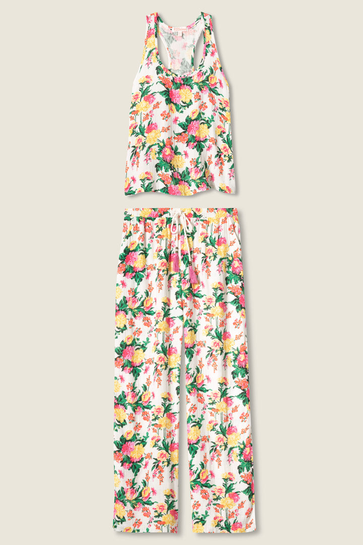 PJS x PQ Swim Tropical Floral PJ Set - PJ Sets - P.J. Salvage