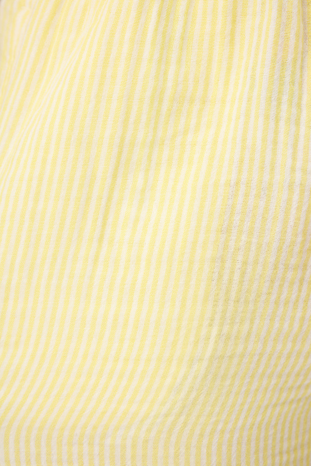 PJS x PQ Swim Yellow Stripe Gauze Shorts - Shorts - P.J. Salvage