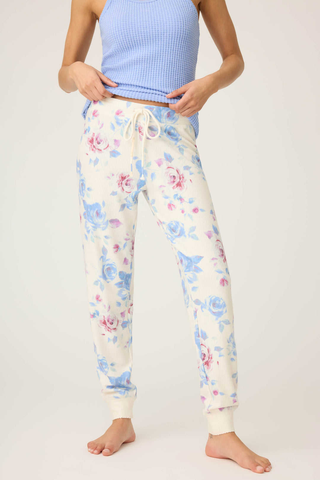 FLORAL JAMMIE JAMMIE PANT RODEO ROSE -  - P.J. Salvage