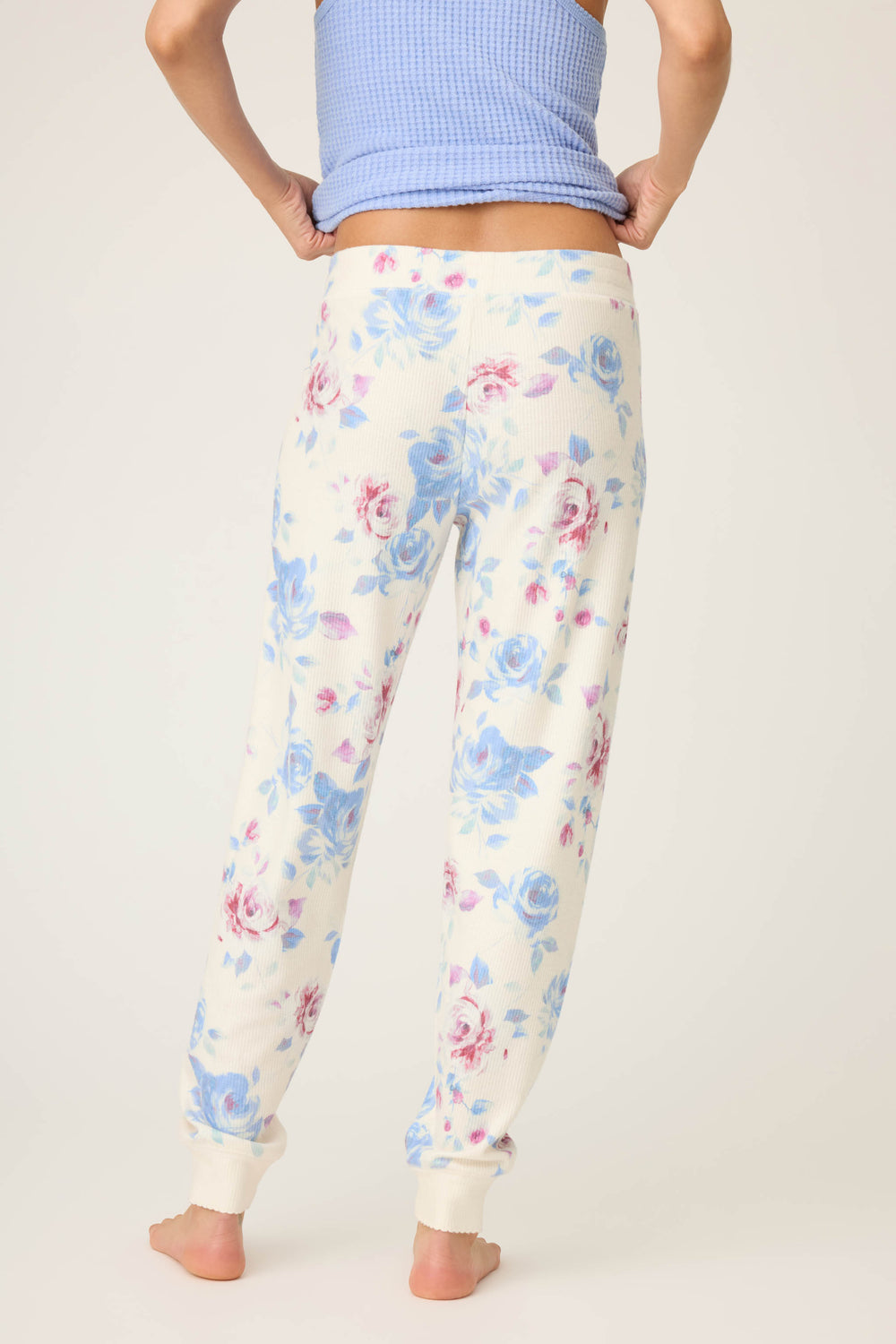 FLORAL JAMMIE JAMMIE PANT RODEO ROSE -  - P.J. Salvage