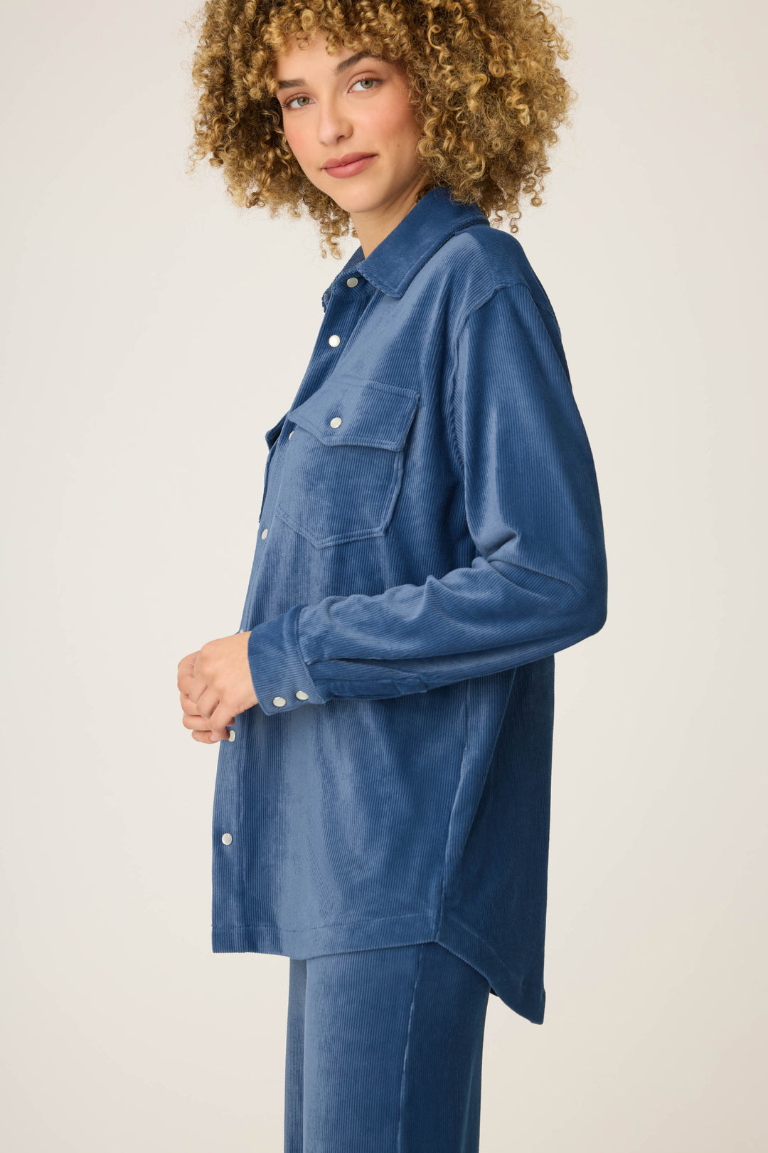 SOLID LONG SLEEVE CRAVING CORDUROY -  - P.J. Salvage