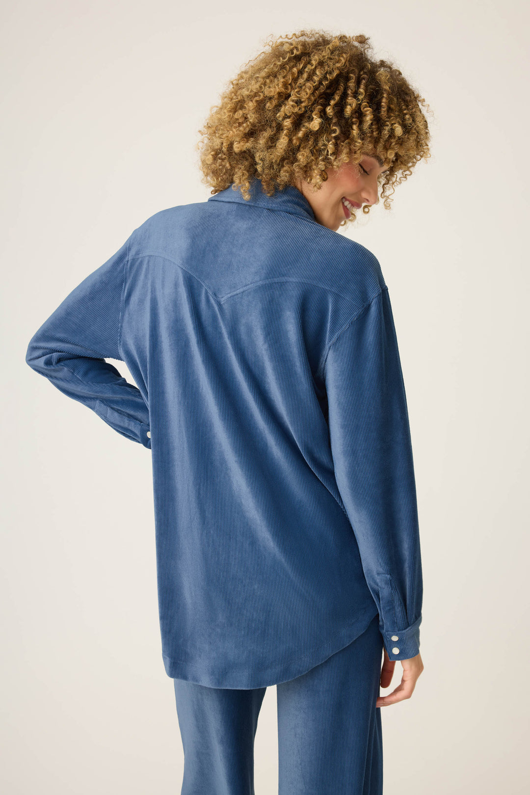 SOLID LONG SLEEVE CRAVING CORDUROY -  - P.J. Salvage