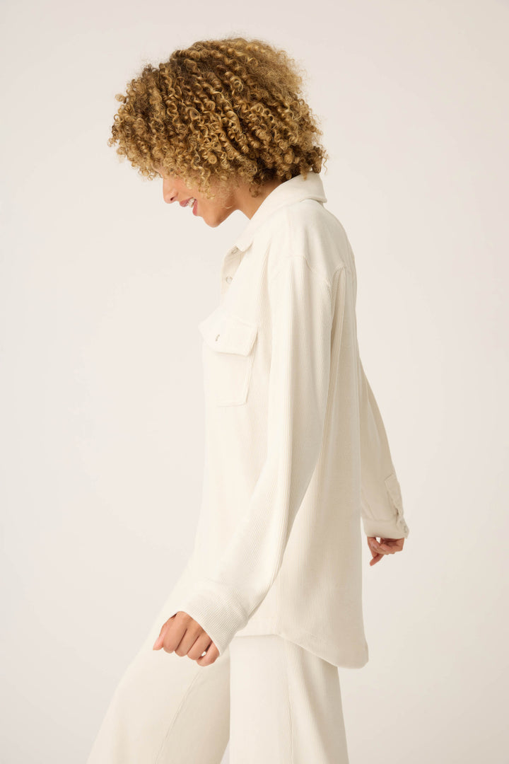 SOLID LONG SLEEVE CRAVING CORDUROY -  - P.J. Salvage