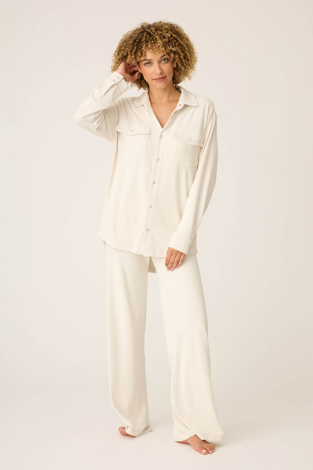 SOLID LONG SLEEVE CRAVING CORDUROY -  - P.J. Salvage