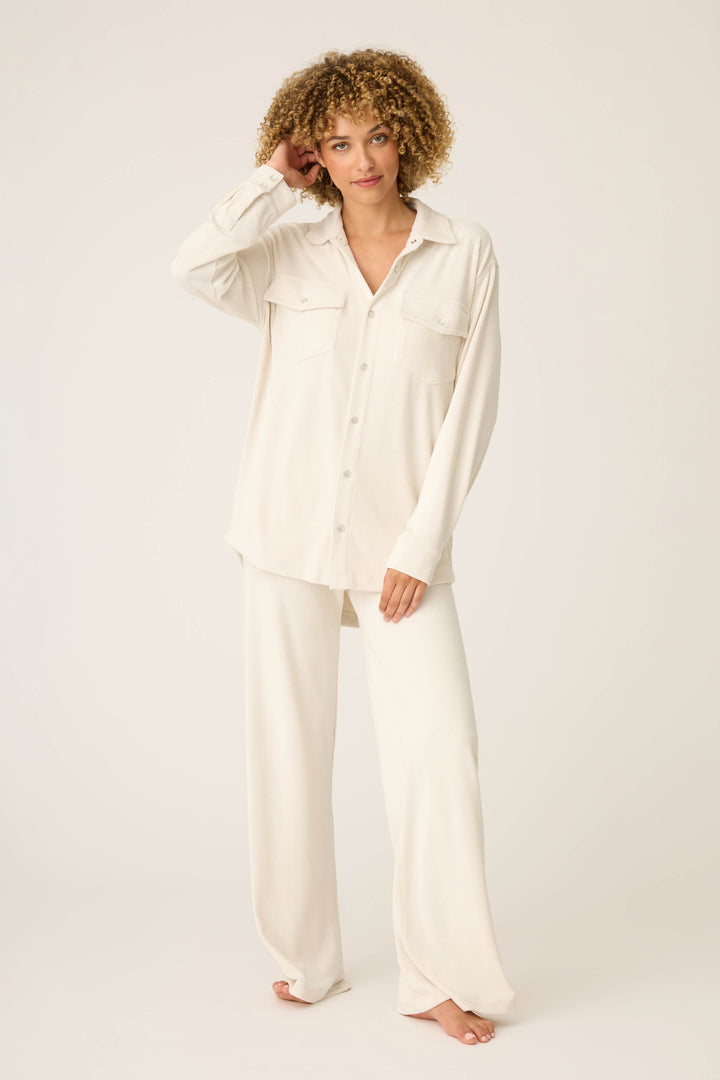 SOLID LONG SLEEVE CRAVING CORDUROY -  - P.J. Salvage