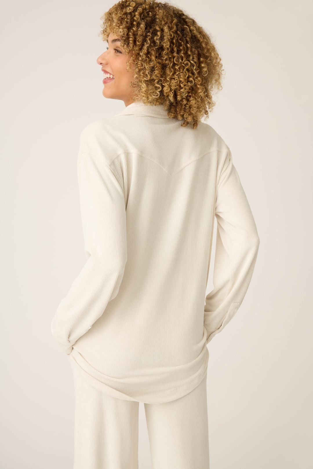 SOLID LONG SLEEVE CRAVING CORDUROY -  - P.J. Salvage