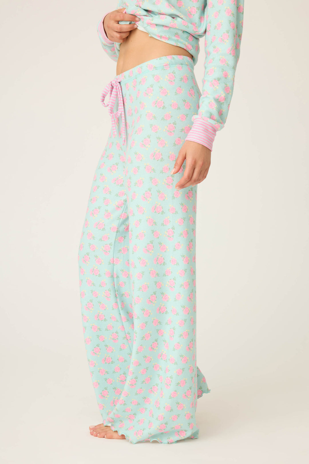 ROSE PANT SECRET GARDEN - Open Leg Pants - P.J. Salvage