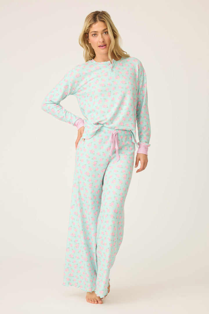 ROSE PANT SECRET GARDEN - Open Leg Pants - P.J. Salvage