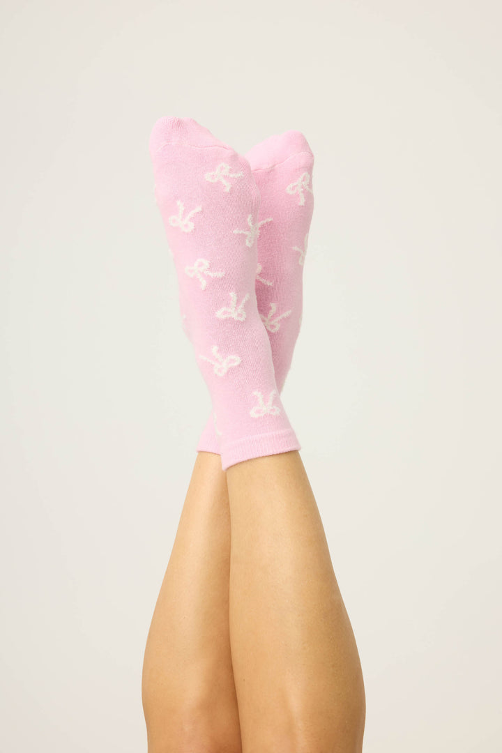 BOW SOCKS SECRET GARDEN - Crew - P.J. Salvage